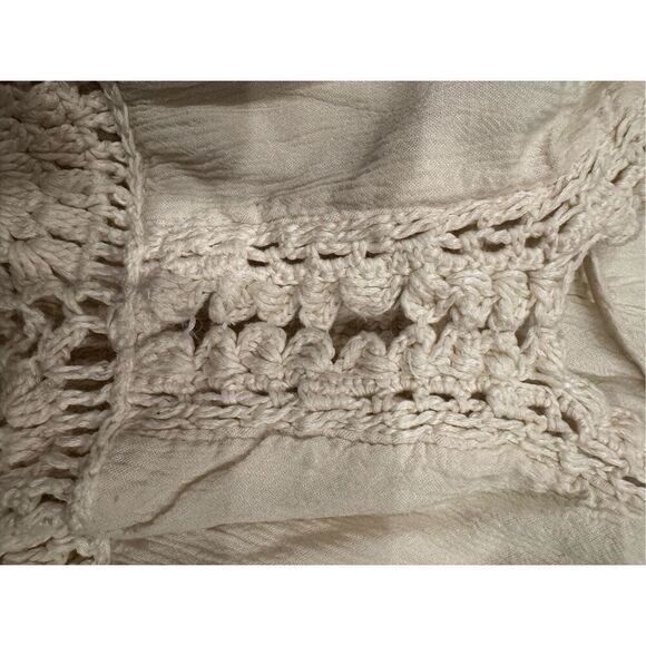 Cream boho style romper (XS) - Picture 5 of 7